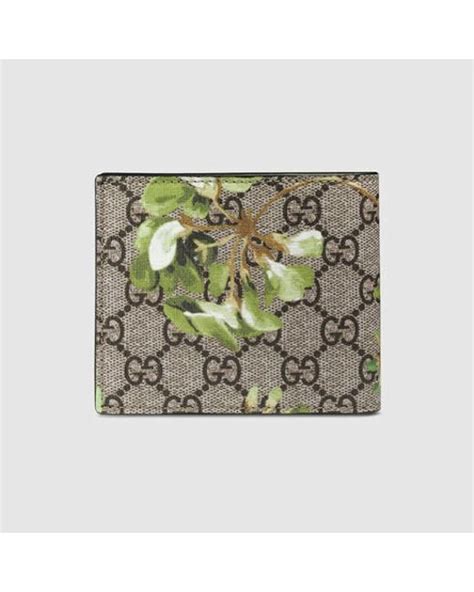 gucci green blooms wallet|wallet Gucci new collection.